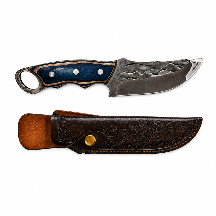 CUCHILLO ACERO INOXIDABLE FORJADO A MANO