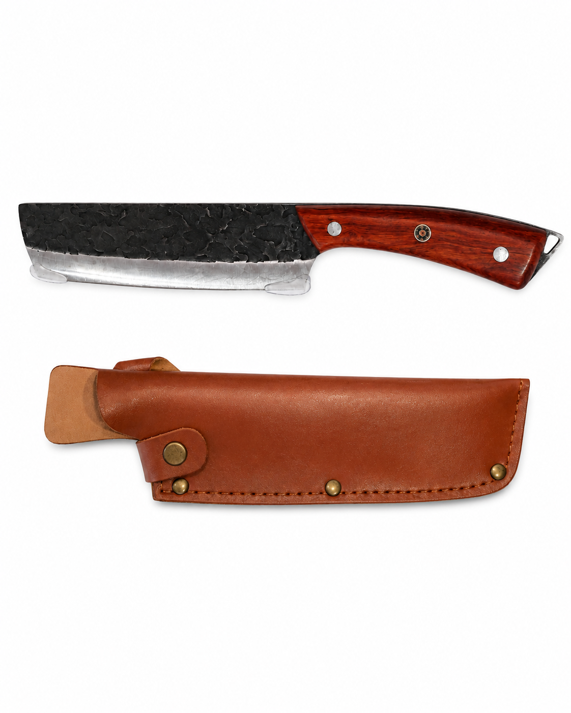 MACHETE PARRILLERO ARTESANAL CON FUNDA
